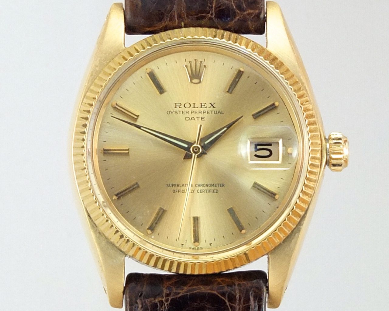 old gold rolex