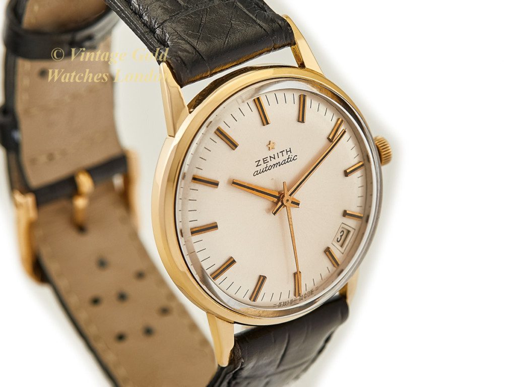 Zenith Calibre 2542 Automatic 18ct 1966 | Vintage Gold Watches