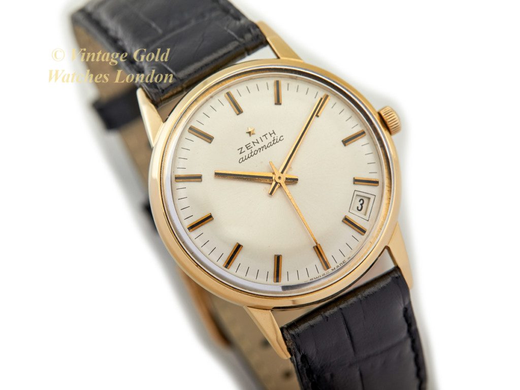 Zenith Calibre 2542 Automatic 18ct 1966 | Vintage Gold Watches