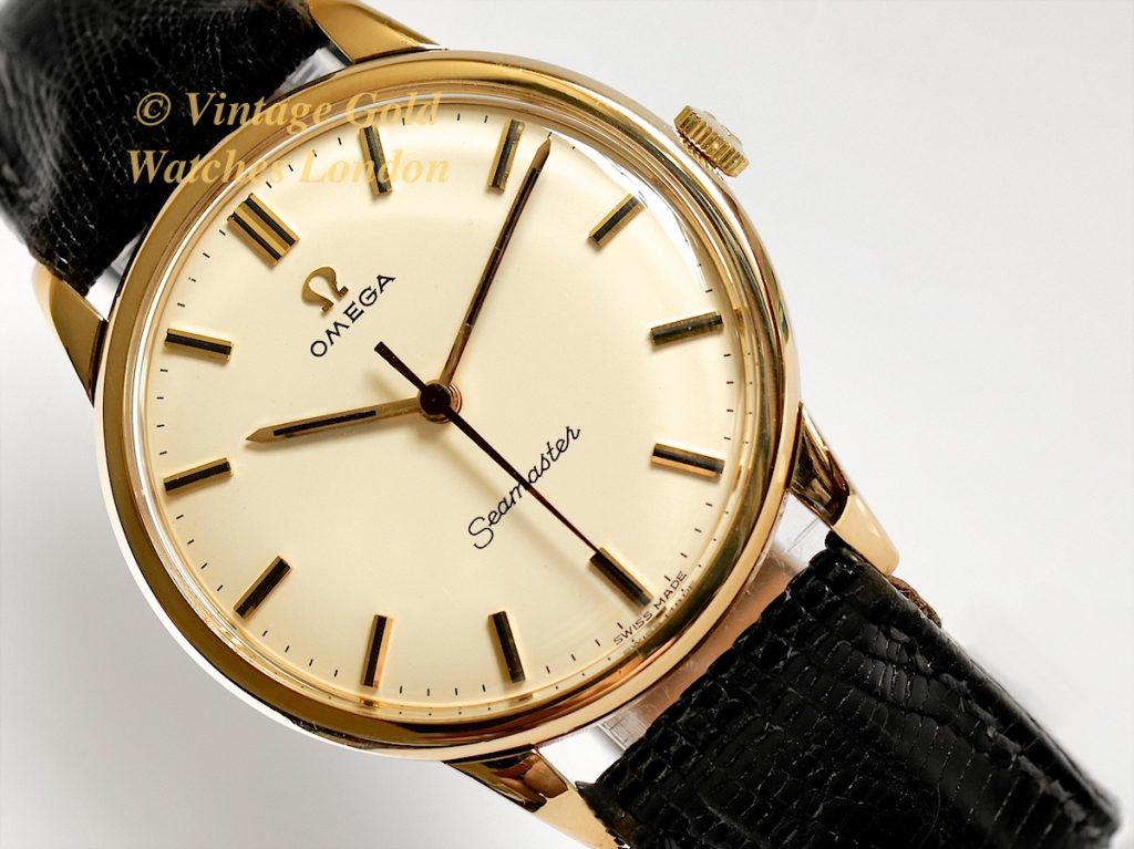 Omega Seamaster 9K 1961 | Vintage Gold Watches