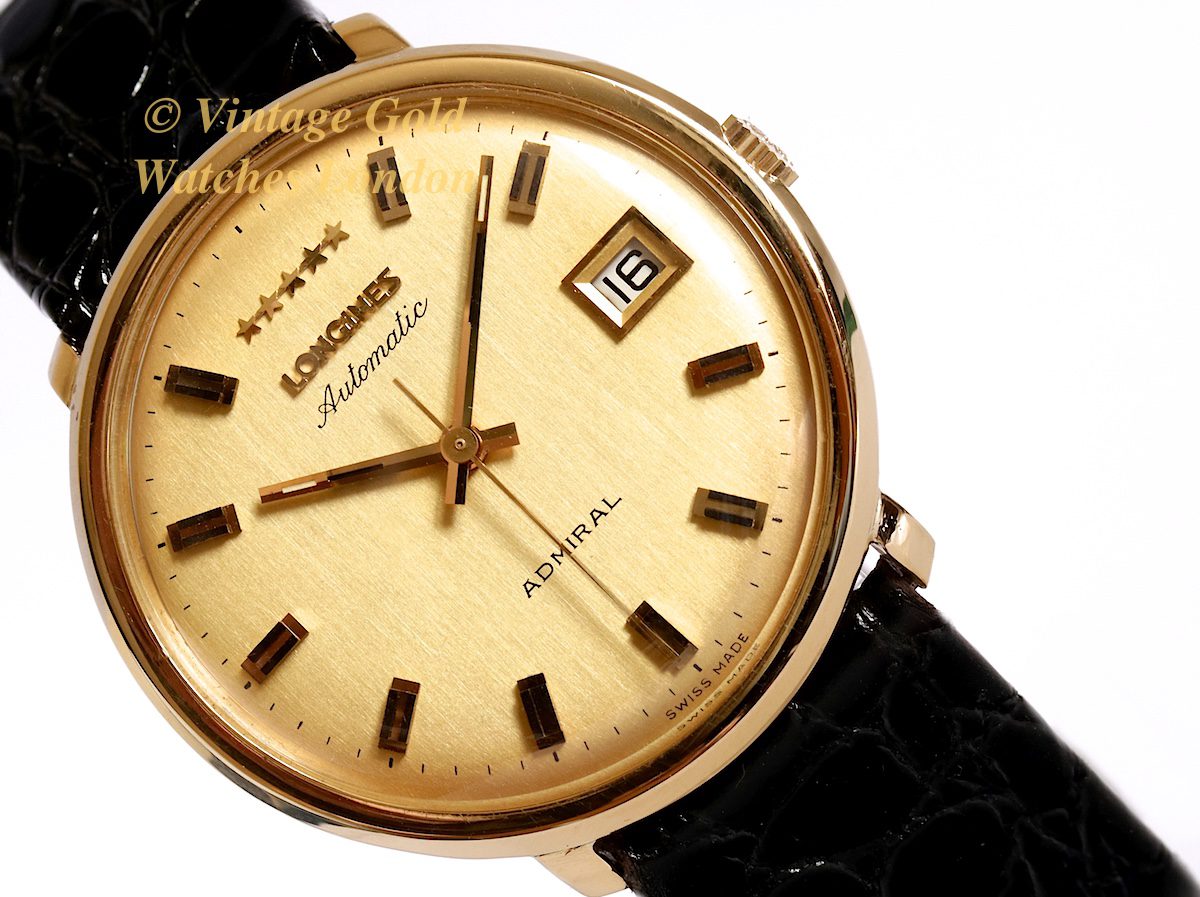 Longines Admiral 5 Star 1967 18ct Automatic