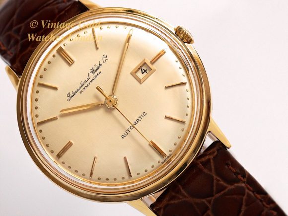 IWC Cal. 8531 Automatic 18K 1962 | Vintage Gold Watches