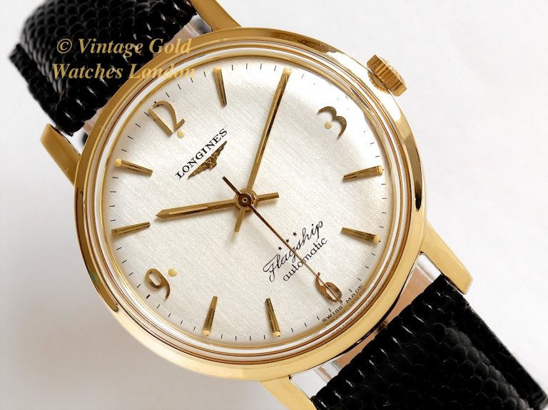 Longines Flagship Cal. 340 18K 1960 / 1961 | Vintage Gold Watches