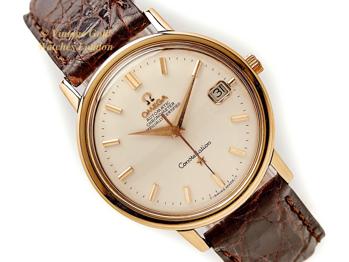 Omega Constellation Cal.561 18ct 1966 | Vintage Gold Watches