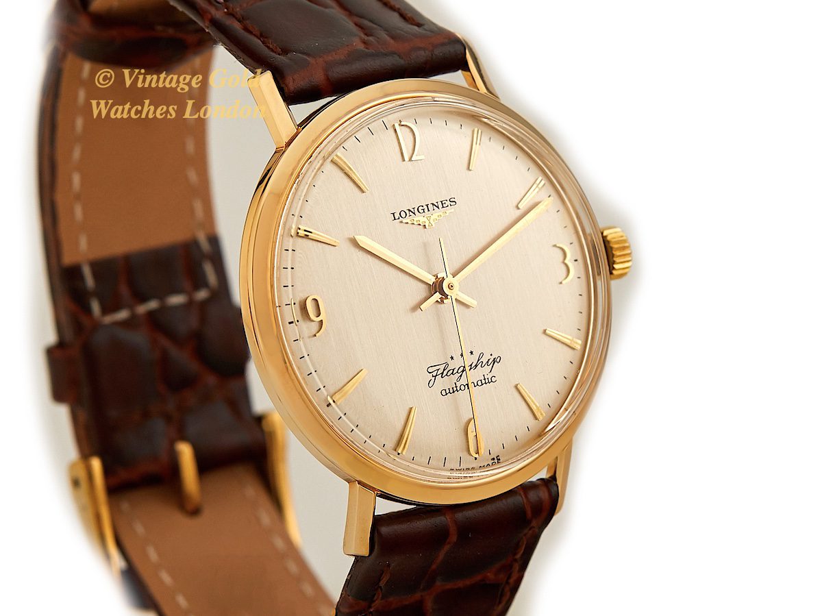 Longines Flagship Cal.340 Automatic 9ct 1962 | Vintage Gold Watches