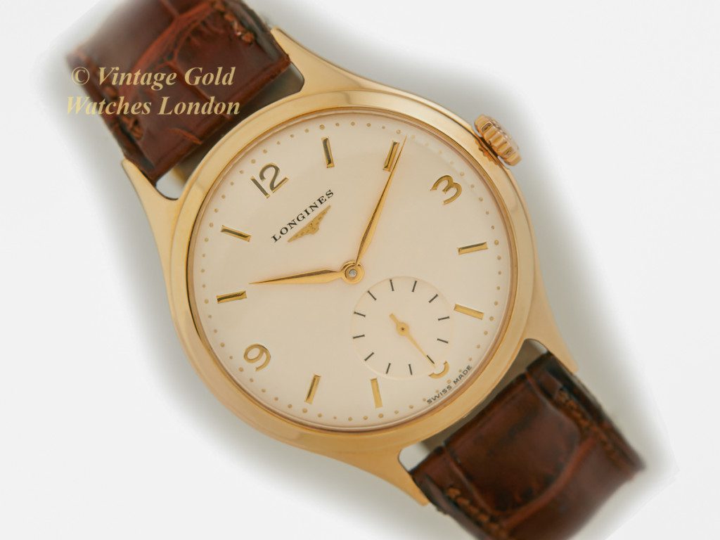 Longines Cal.12.68Z 9ct Gold 1957 | Vintage Gold Watches