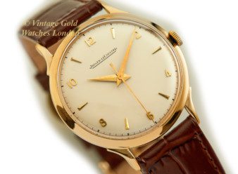 Vintage 9ct Gold Jaeger-LeCoultre Watch 1955-1