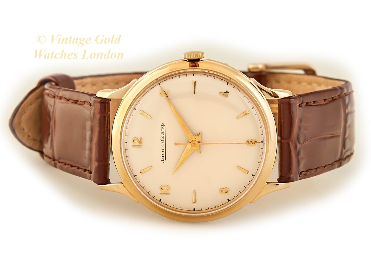 Jaeger LeCoultre Cal.P800 C 9ct 1954 55 Vintage Gold Watches