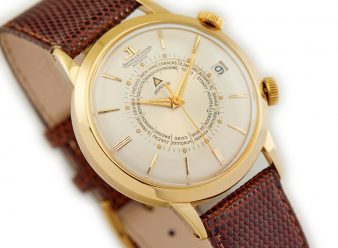 JLC1560 JLC Memovox World Timer 1964 18ct Gold 1 WM