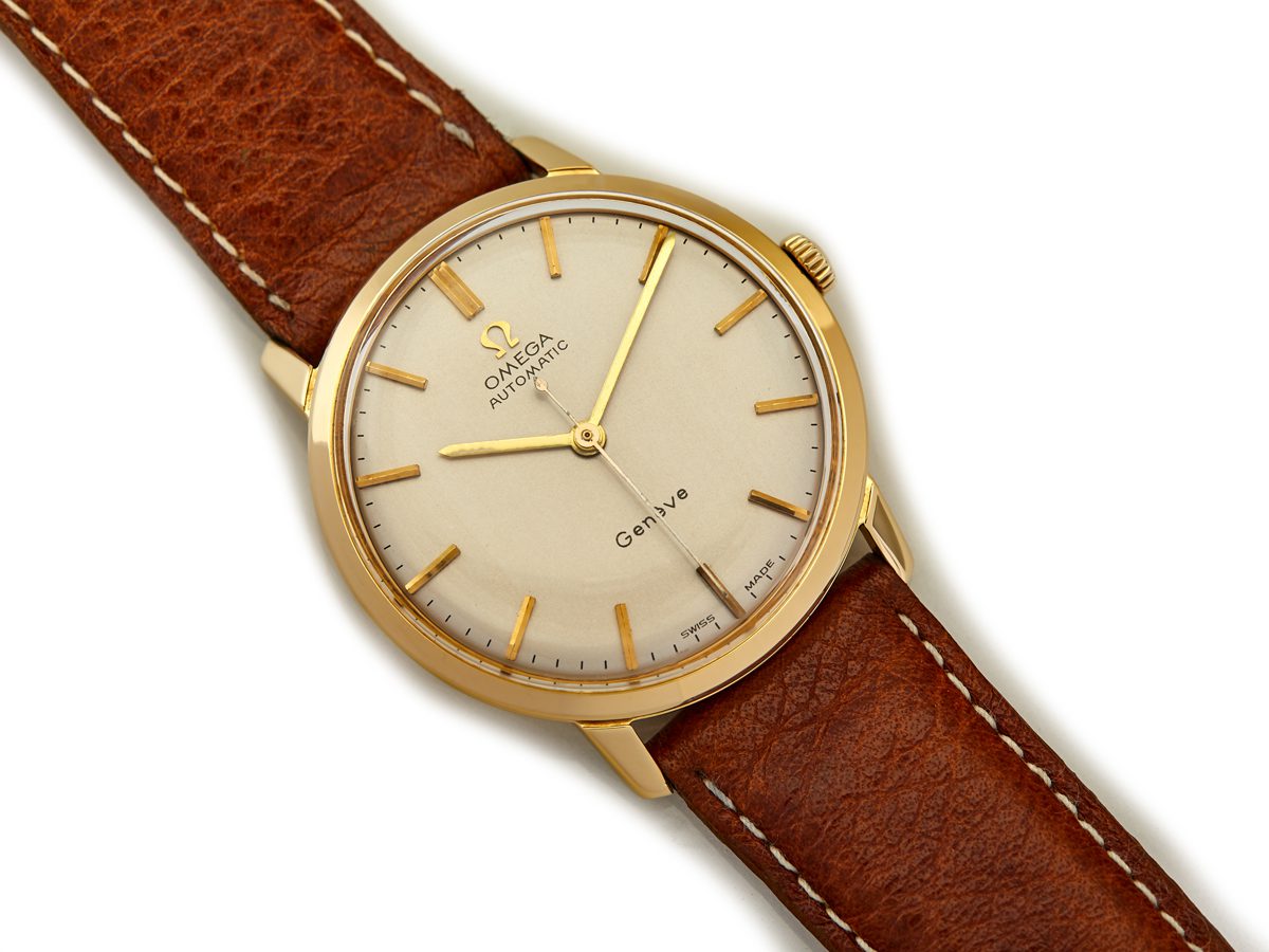 Omega Cal.552 Genève Automatic 18ct, 1967 | Vintage Gold Watches