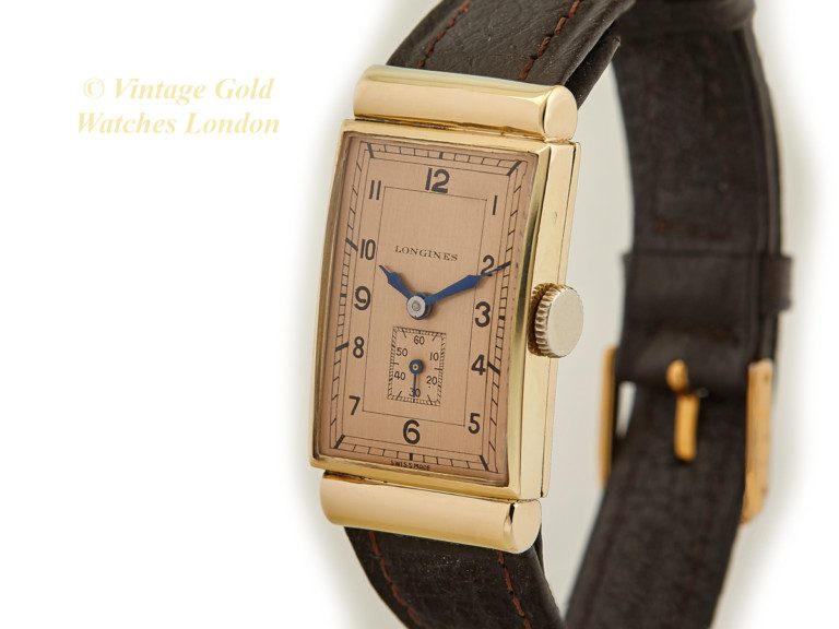 Longines Cal.25.17 14ct Curvex, 1937 | Vintage Gold Watches