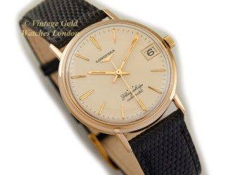 Vintage Longines Flagship 9ct Gold Watch 1966-1