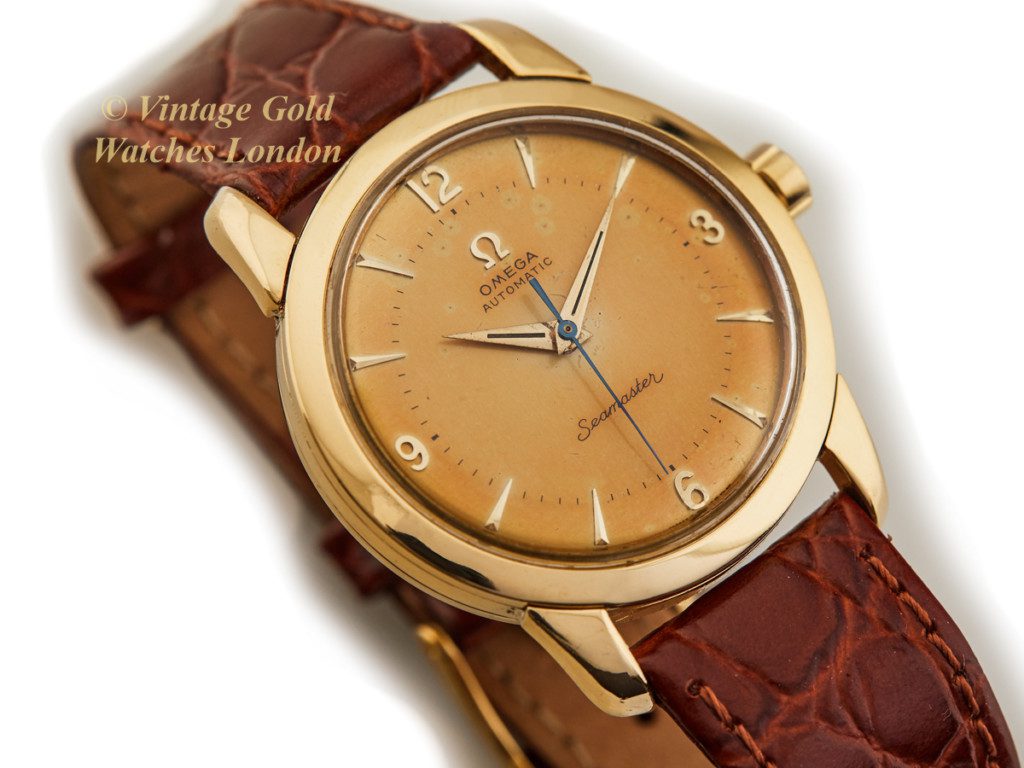 Omega Seamaster Cal.505 18ct, 1958 'Tropical' Dial | Vintage Gold Watches