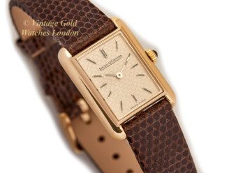 Vintage Ladies Jaeger-LeCoultre 18ct Gold Watch 1989-2