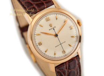 Vintage Rolex 18ct Gold Watch 1951-11