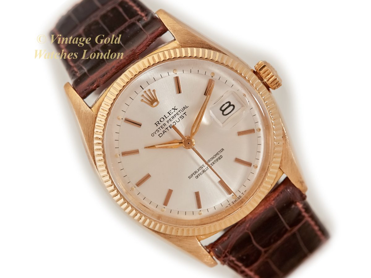 rolex oyster perpetual 18ct gold