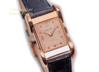 Vintage Universal Geneve 18ct Pink Gold Watch 1968 UG645-28