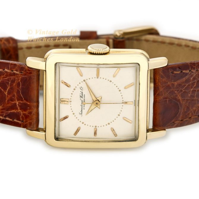 IWC Carré 18ct Gold, Cal.89 1952 | Vintage Gold Watches