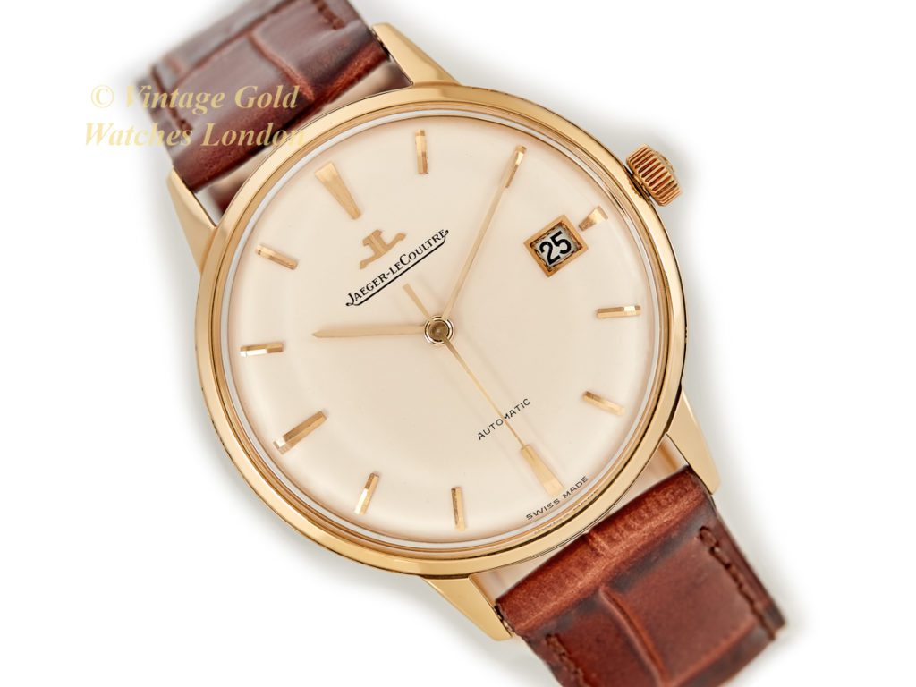 Jaeger-LeCoultre K881 Date Automatic 18ct 1966 | Vintage Gold Watches