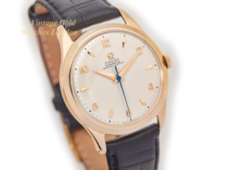 Vintage Omega Chronometer 18ct Gold Watch 1950 – OM1033-10