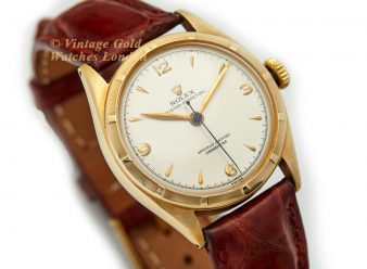 R1089 Rolex Oyster Perpetual Bubbleback Thunderbird 14ct Gold 1956 ‘Explorer’ (2) WM