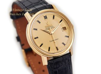 Vintage Omega Constellation 18ct Gold Watch 1968 – OM1958-36