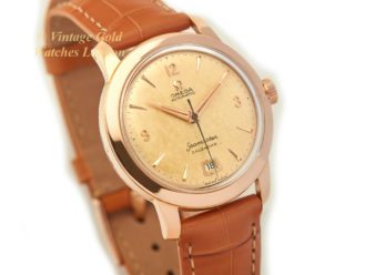 Vintage Omega Seamaster Calendar18ct Pink Gold 1954 – OM1059-2