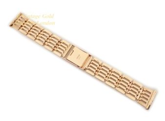 Vintage 9ct Gold Watch Bracelet – CH1098-2