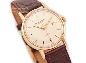 Vintage IWC Date Automatic 18ct Gold Watch 1958 – IWC1106-1