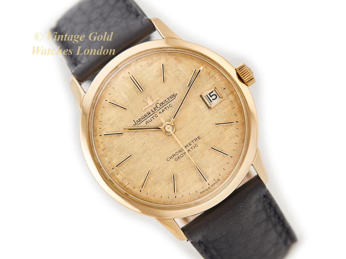 Jaeger LeCoultre Geomatic Chronometer 18ct 1962