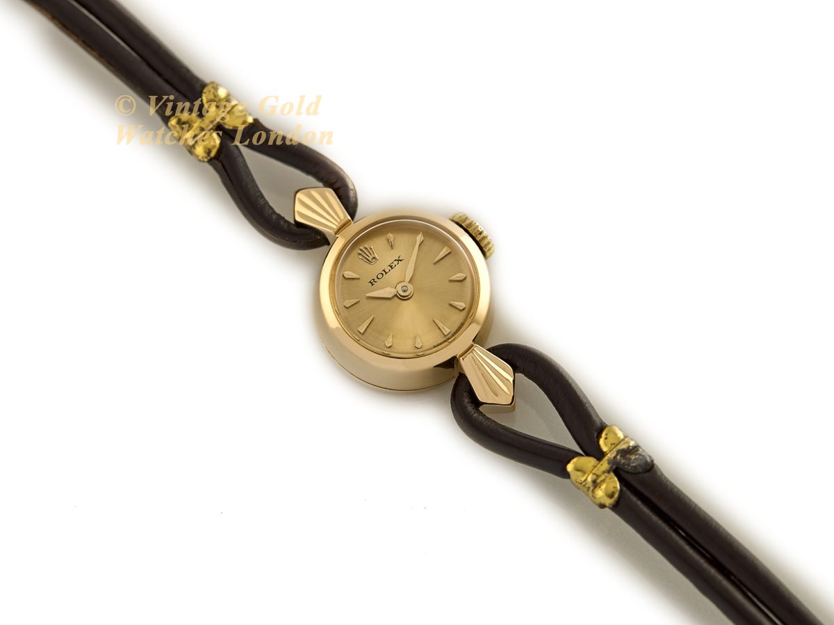 Ladies Rolex Precision 18ct Dress Watch c1971 | Vintage Gold Watches