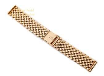 Vintage 9ct Gold Watch Bracelet 18mm – CH1125-2