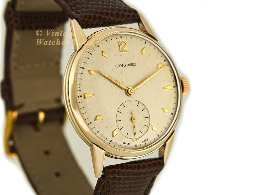 Longines Cal.12.68Z 9ct 1952 | Vintage Gold Watches