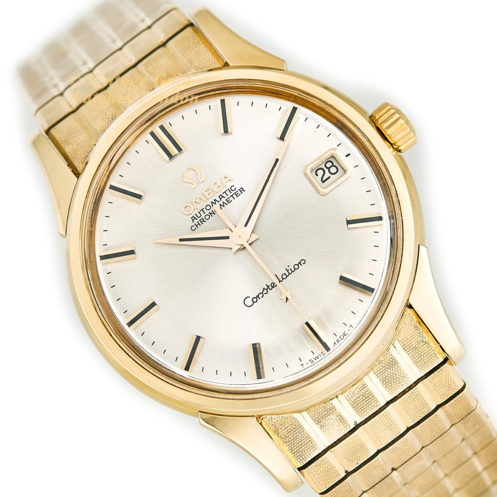 Omega Constellation Cal.561 Integral 18ct Bracelet 1962 | Vintage Gold ...