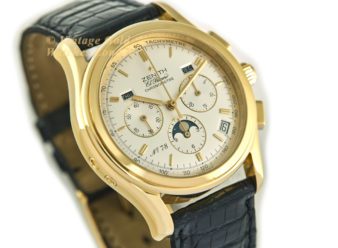 Z1214 Zenith El Primero 18k Gold Limited Edition Cal 410 1991_10 wm