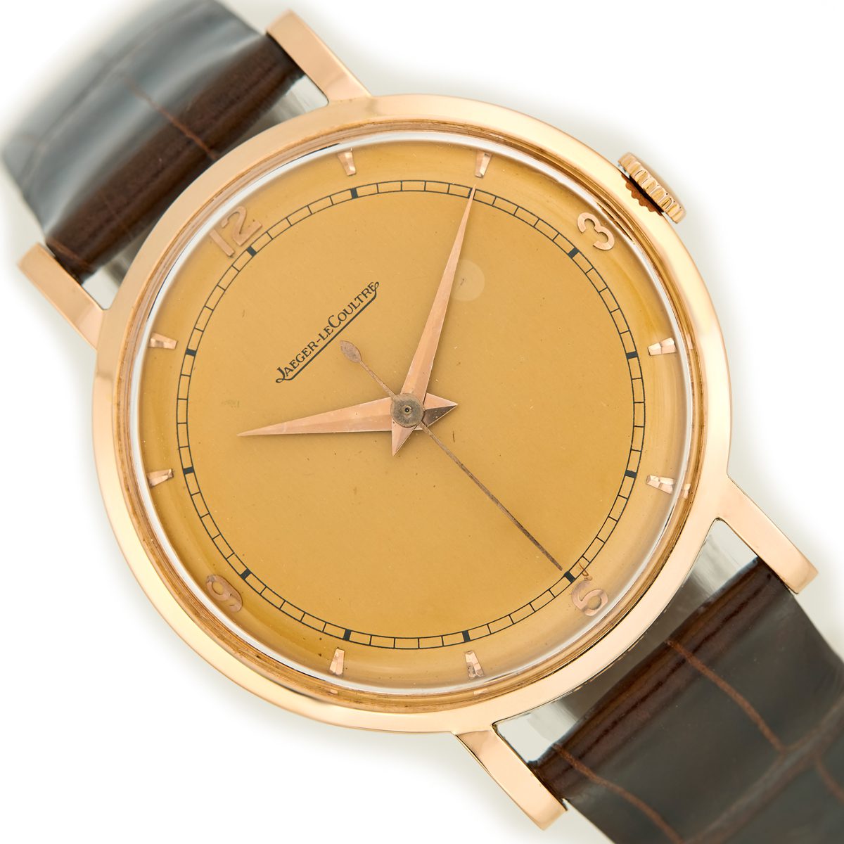 Jaeger LeCoultre Cal.P478 C 18ct Pink Gold 1949 Vintage Gold Watches