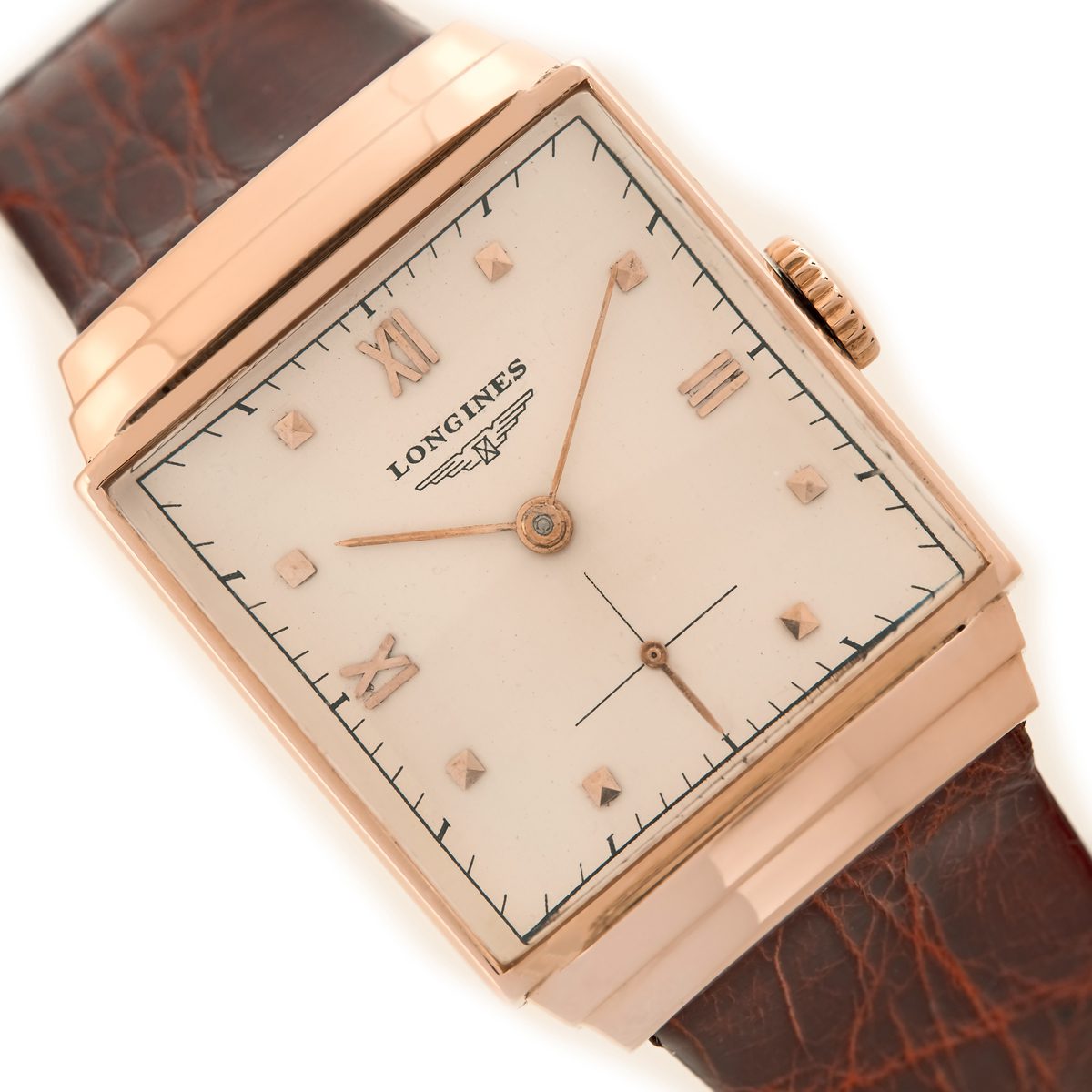 Longines Cal.23M 18ct Pink Gold 1938 Vintage Gold Watches