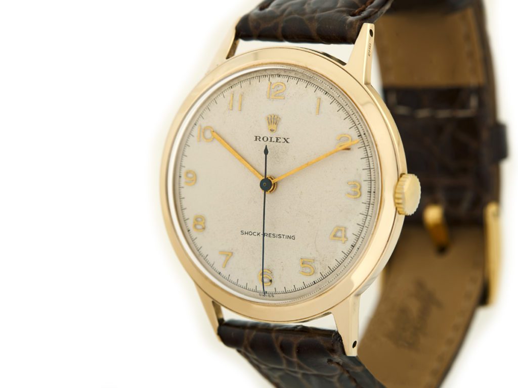 Rolex Precision Cal.710 9ct 1953 | Vintage Gold Watches