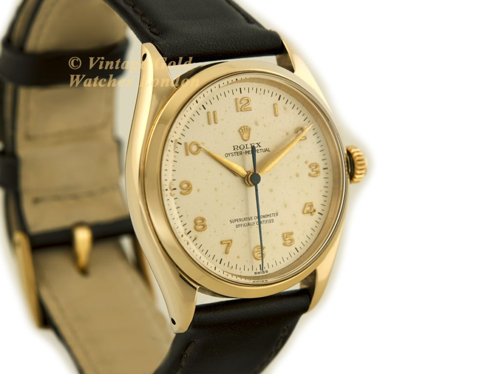 Rolex Oyster Perpetual Model Ref. 1003 9ct 1956 | Vintage Gold Watches