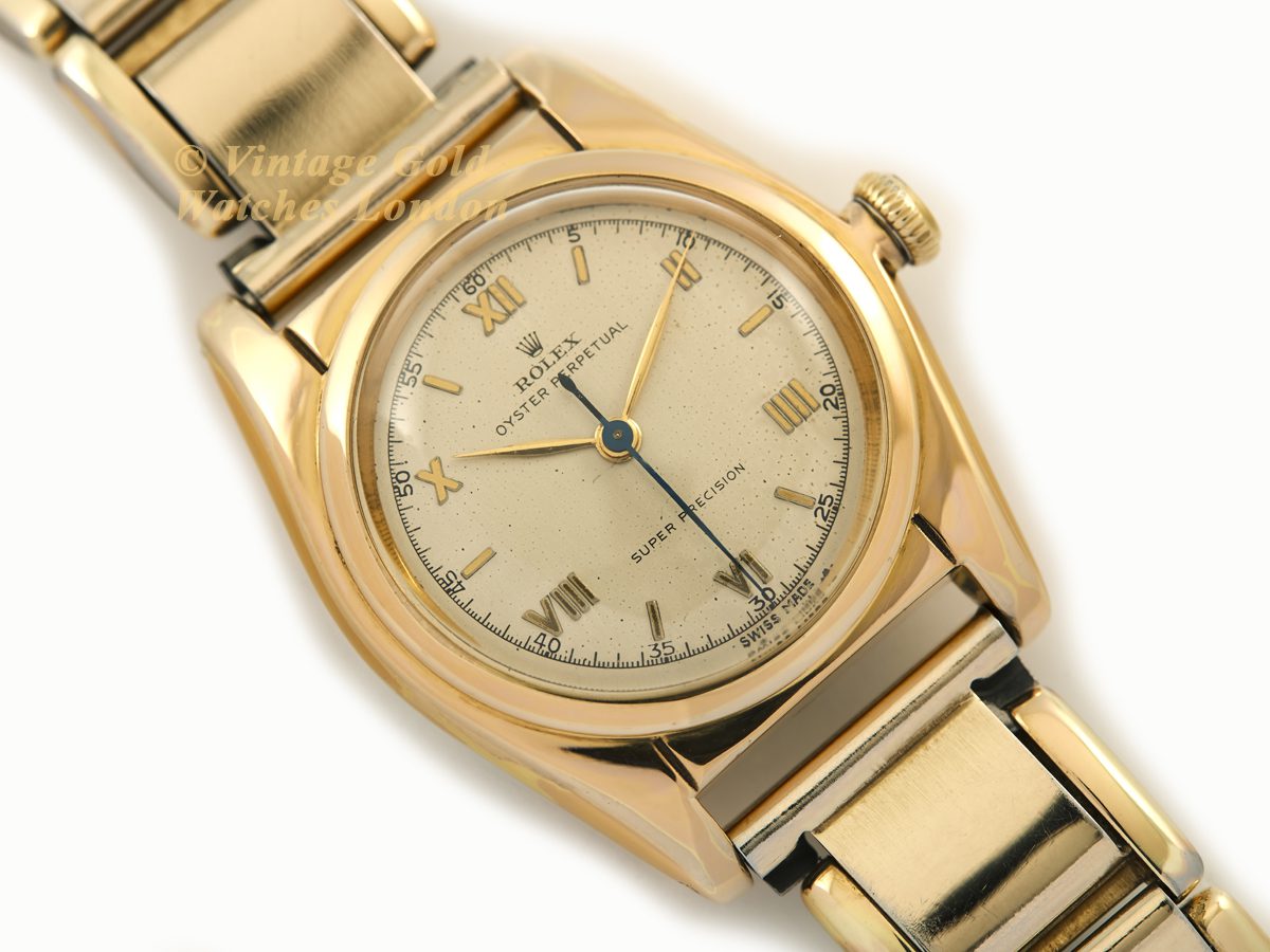 Rolex Oyster Perpetual Cal A Rolled Gold Vintage Gold Watches