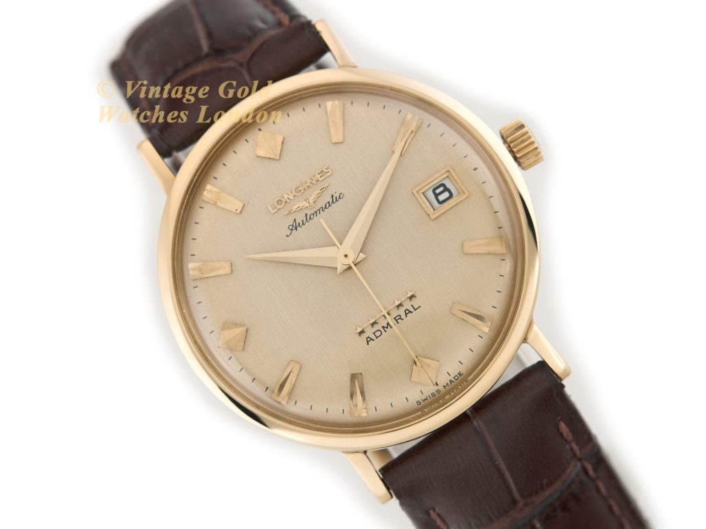 Longines Admiral Cal.506 18ct 1974 | Vintage Gold Watches