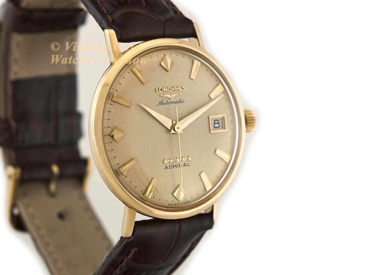 Longines Admiral Cal.506 18ct 1974 | Vintage Gold Watches