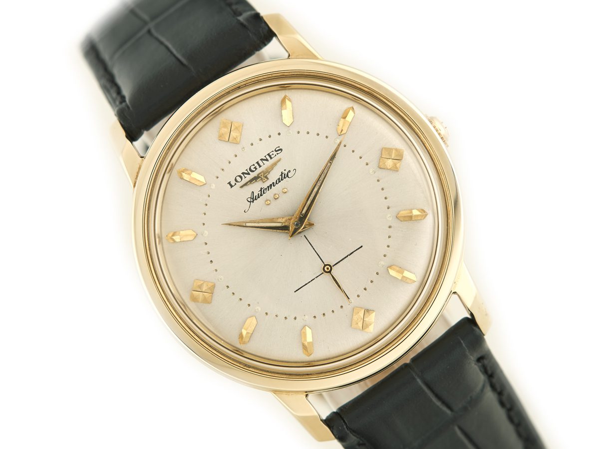 Longines Automatic Cal.19A 14ct 1956 Vintage Gold Watches