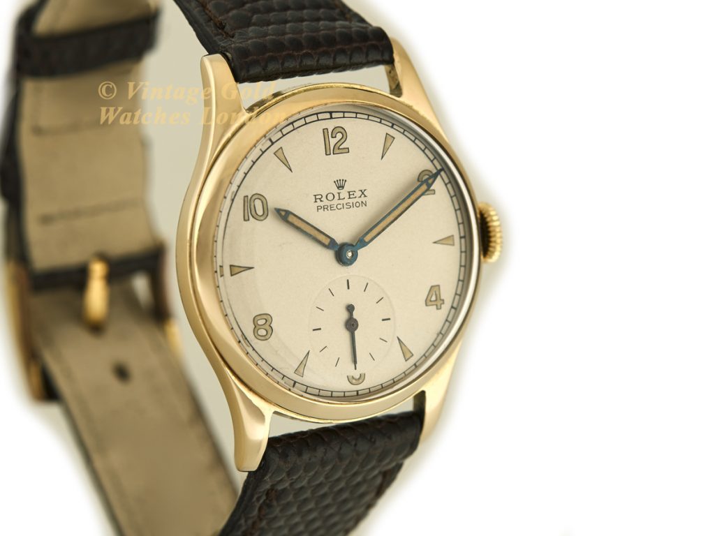 Rolex Precision Cal.710 9ct 1948 | Vintage Gold Watches