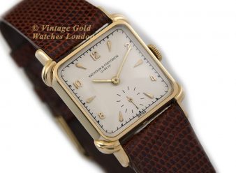 VC1199 Vacheron & Constantin Geneve Square Sub Dial 1944 18ct Gold_1 wm