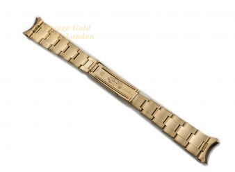 BR1304 Rolex Oyster 14ct Gold Bracelet_1 WM