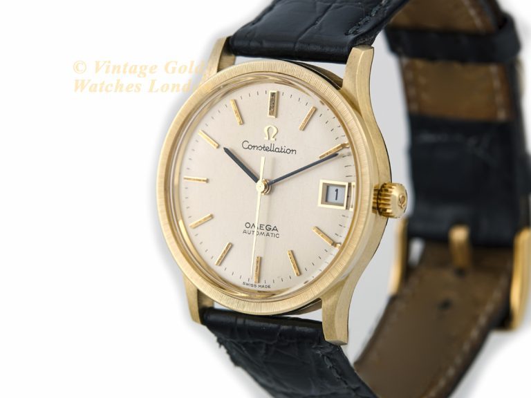 Omega Constellation Cal.1002 18ct 1970 | Vintage Gold Watches