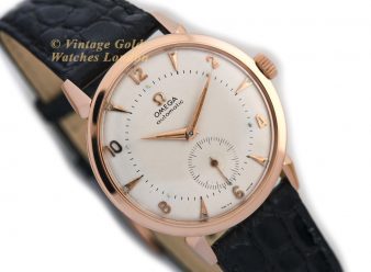 OM1326 Omega Automatic 1953 18ct Pink Gold Sub Dial_2 WM