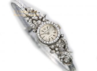 R1328 Rolex 1964 Ladies 18ct White Gold Ornate_9 WM