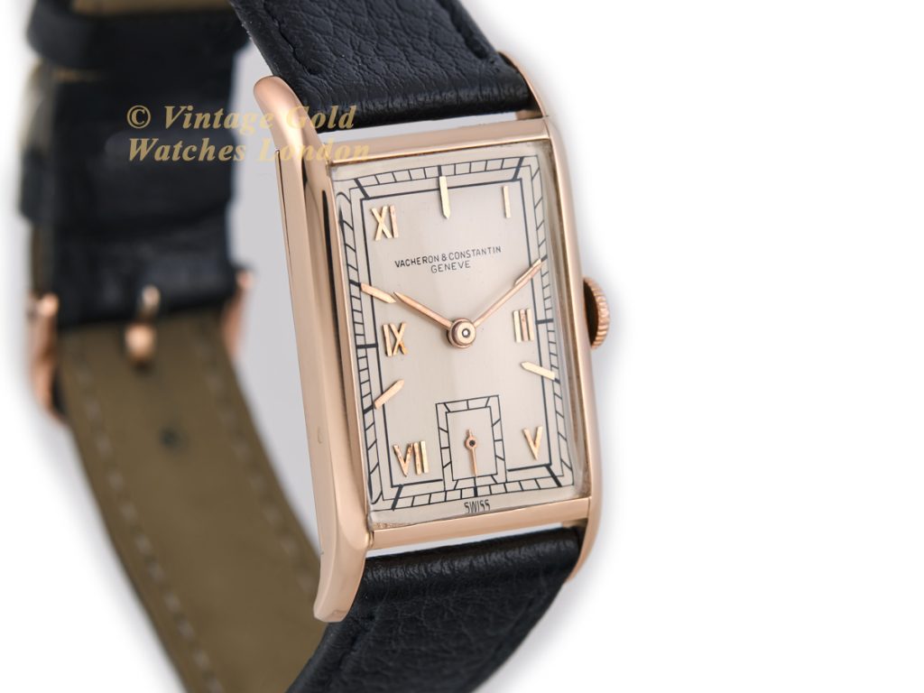 Vacheron & Constantin Cal.435/3C 18ct Pink Gold 1930 | Vintage Gold Watches